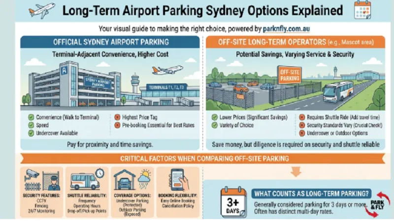 Long-Term Airport Parking Sydney Options Explained