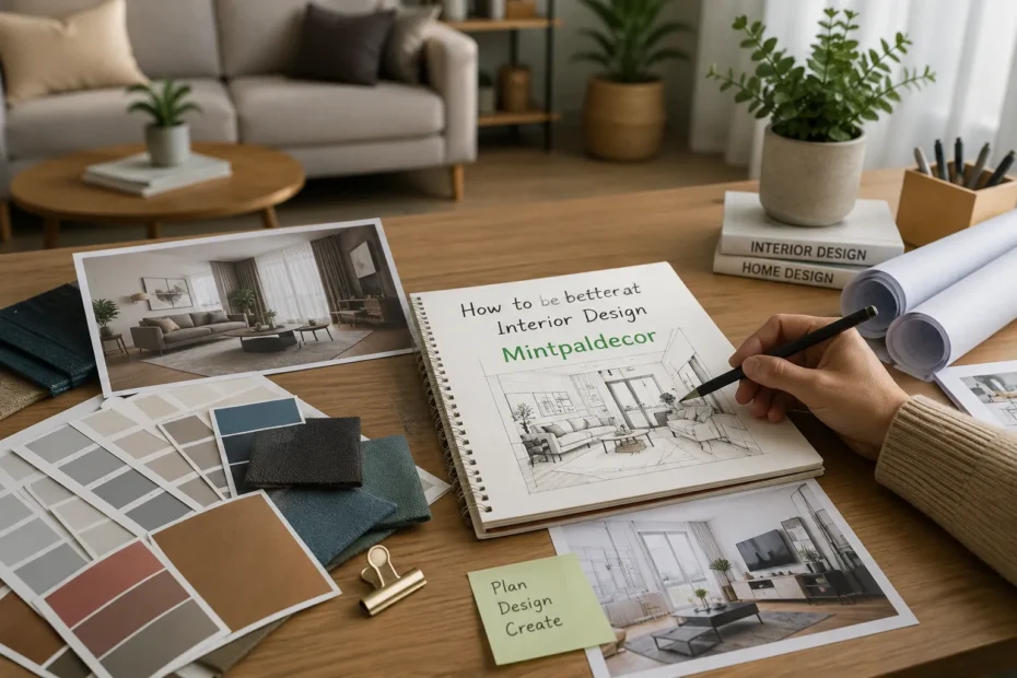 how to be better at interior design mintpaldecor